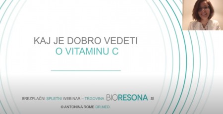 Kratek webinar: Vitamin C - Kakšno obliko vitamina C naj vzamem?