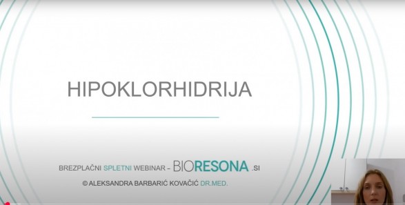 Kratek webinar: Težave z želodcem ali hipoklorhidrija