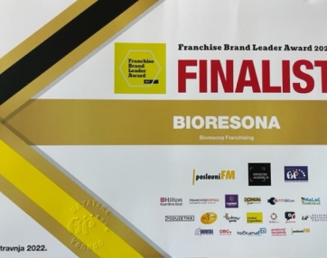 Franchise Brand Leader Award 2021 - finalists certificate